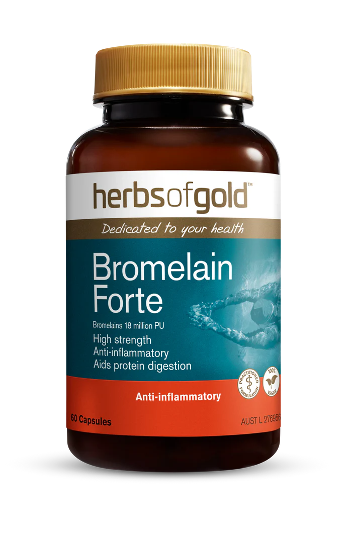 HERBS OF GOLD BROMELAIN FORTE