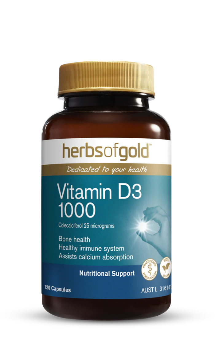 HERBS OF GOLD VITAMIN D3 1000