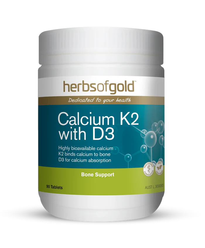 HERBS OF GOLD CALCIUM K2 WITH D3