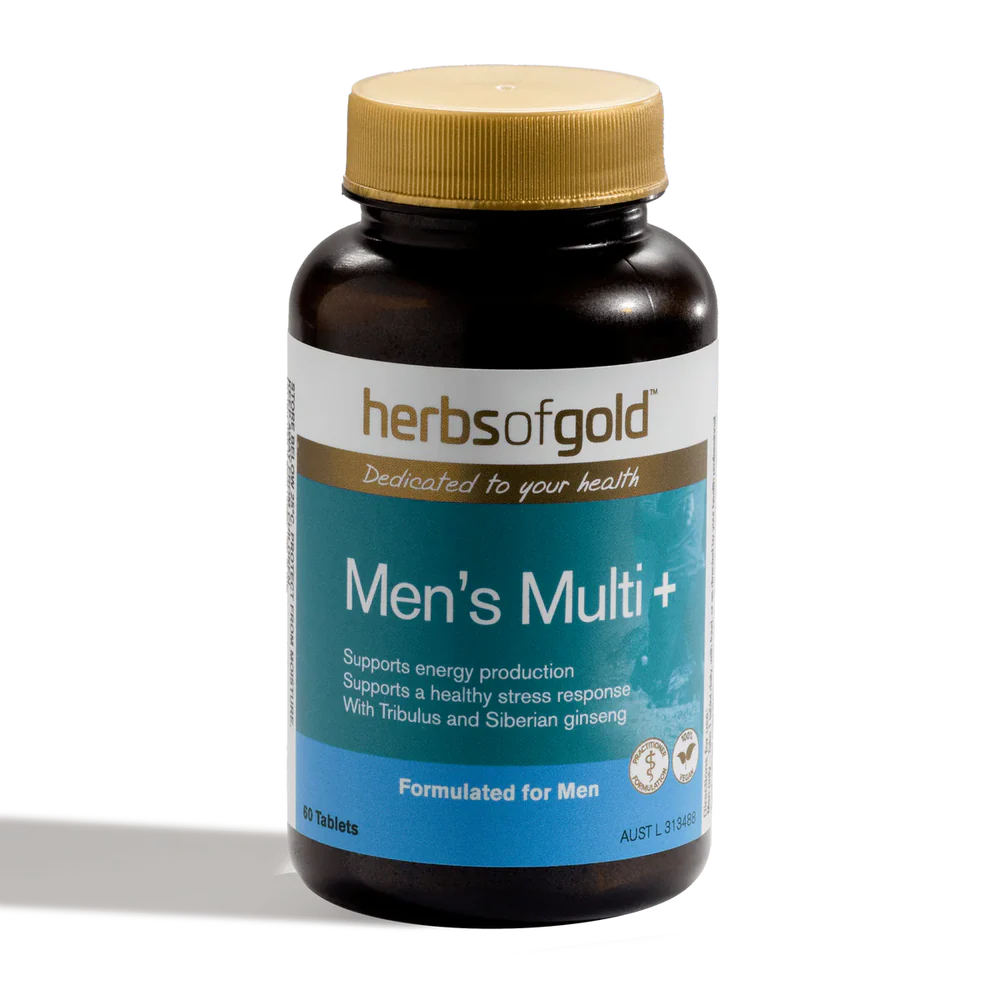 HERBS OF GOLD MENS MULTI 60 TABLETS