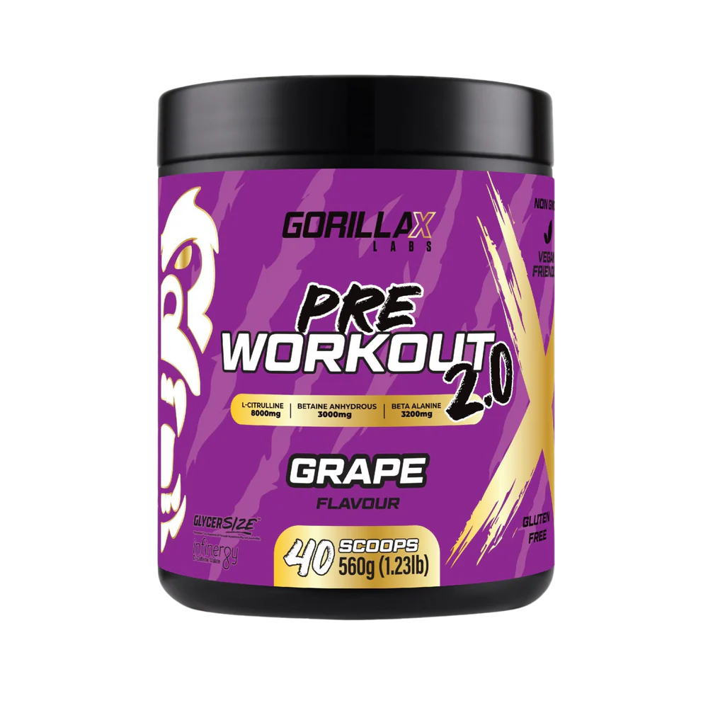 GORILLA X LABS PRE WORKOUT 2.0