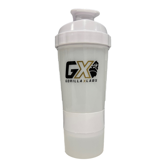 GORILLA X LABS COMPARTMENT SHAKER WHITE