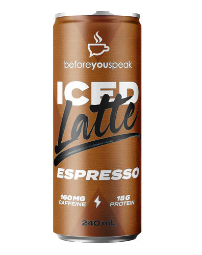 BEFORE YOU SPEAK ICED LATTE