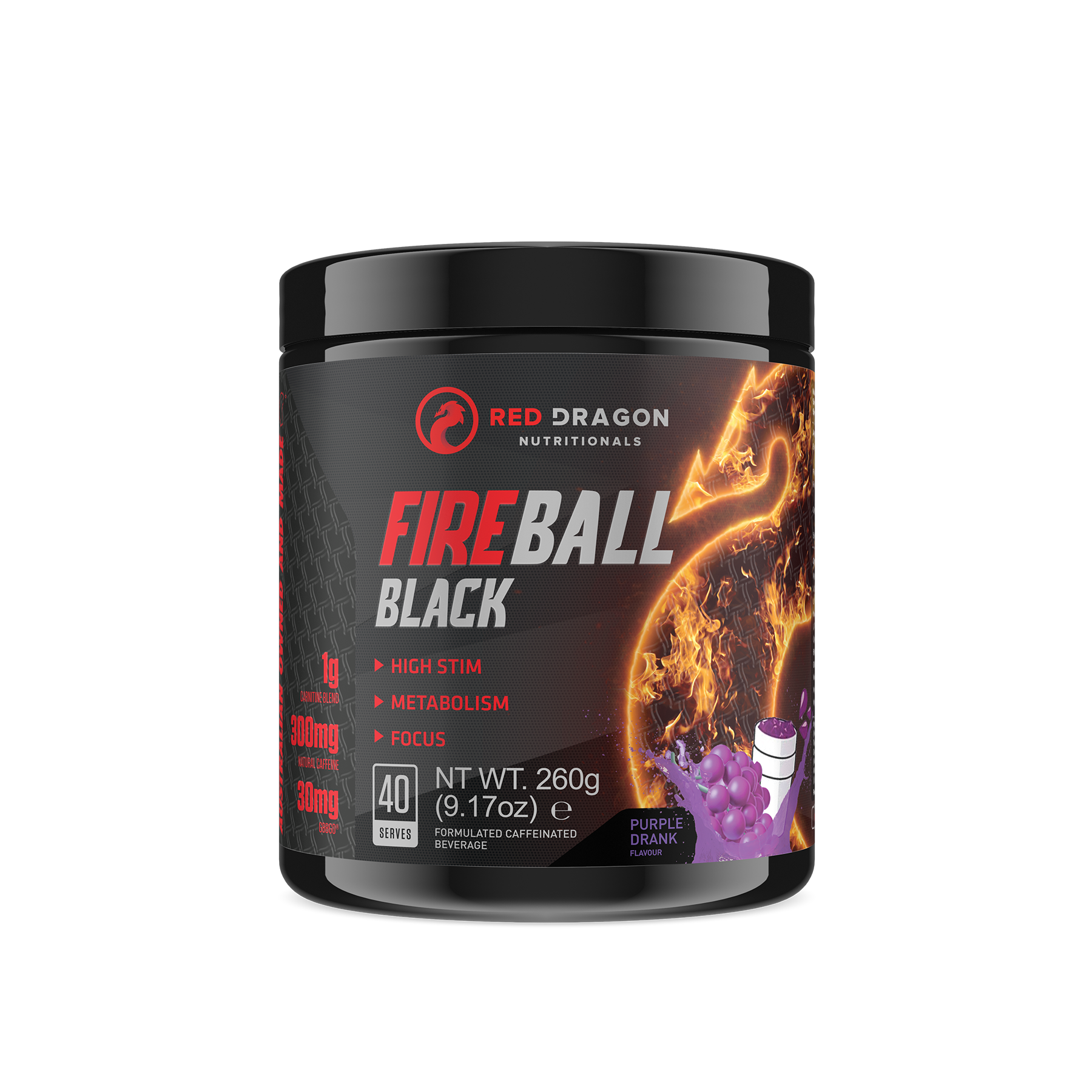 RDN FIREBALL BLACK THERMOGENIC