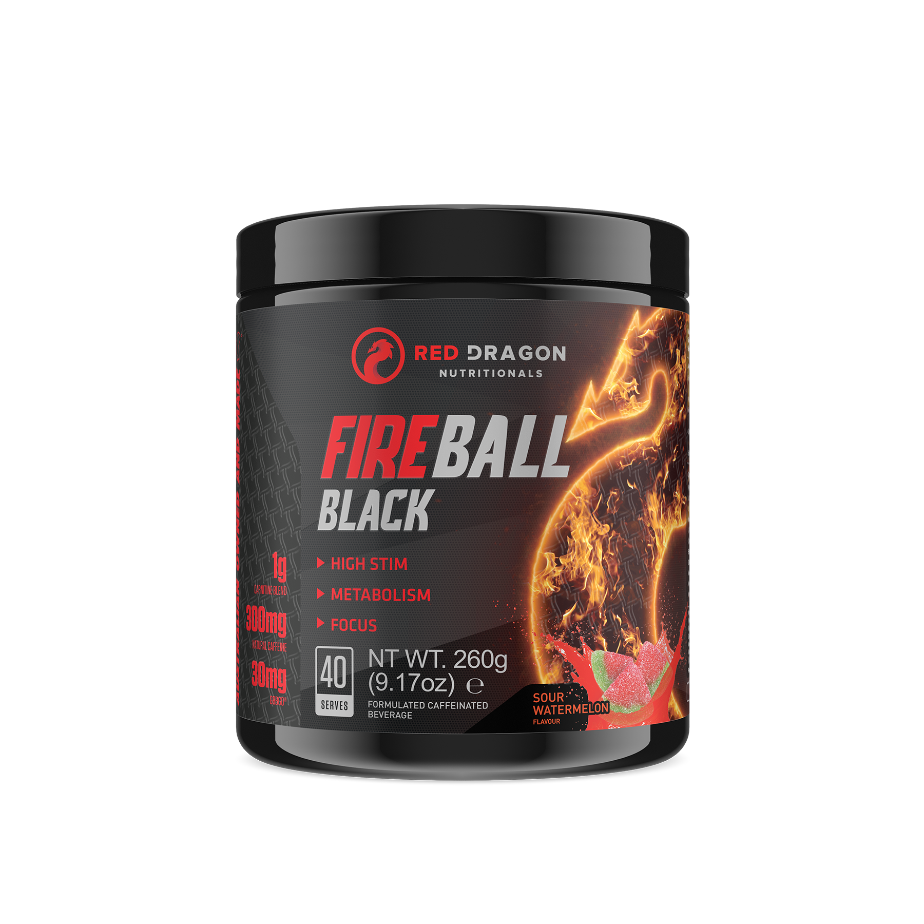 RDN FIREBALL BLACK THERMOGENIC
