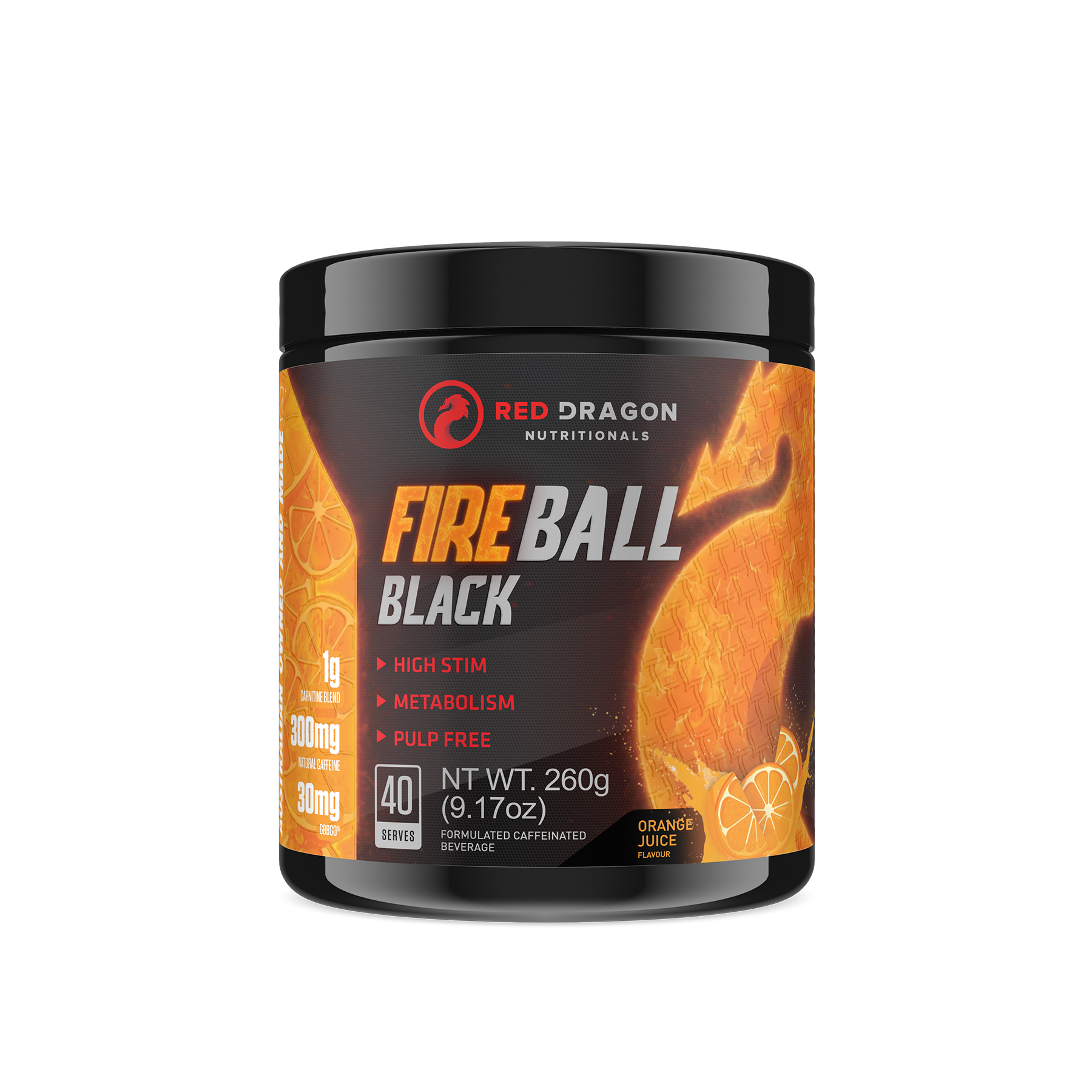 RDN FIREBALL BLACK THERMOGENIC