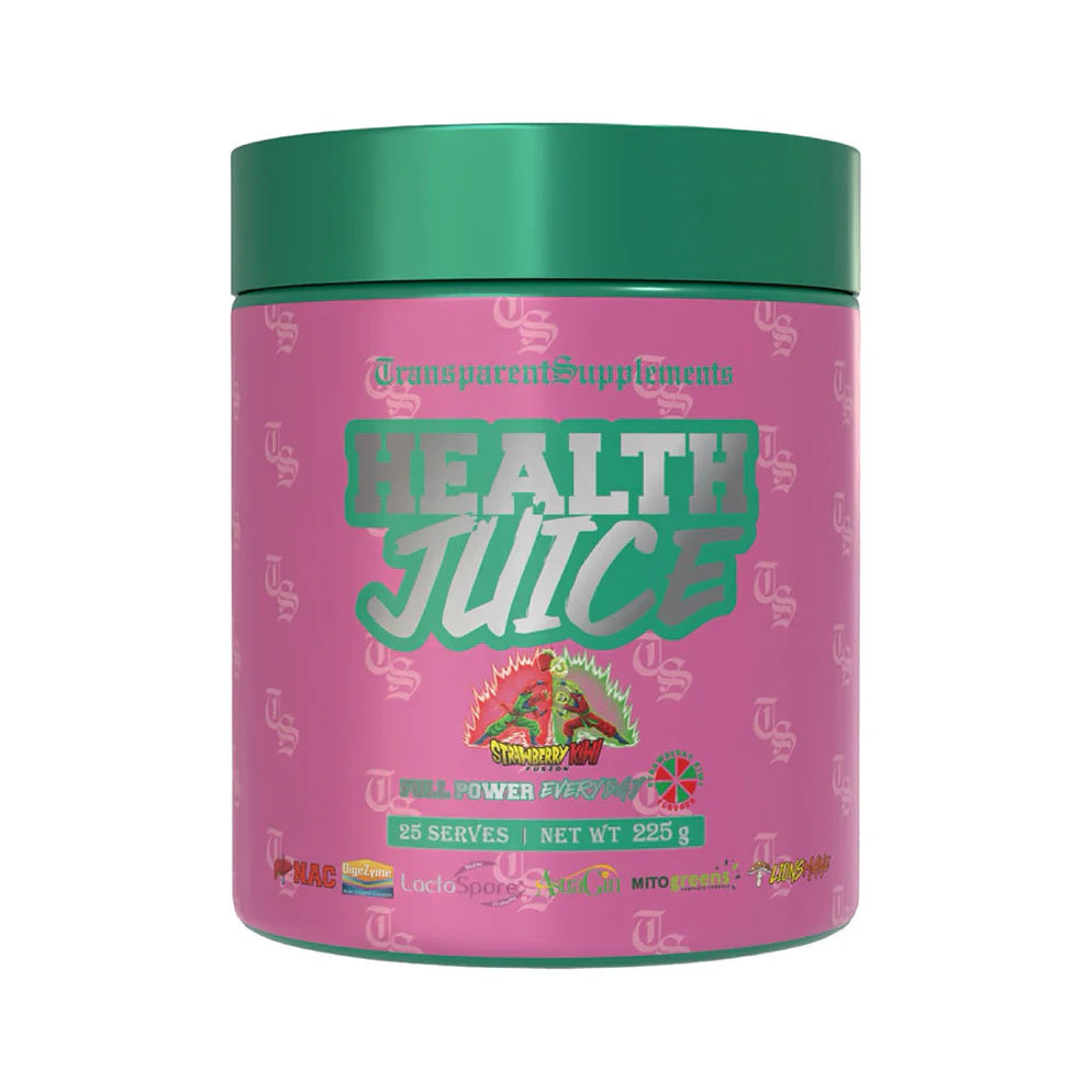 TRANSPARENT SUPPLEMENTS HEALTH JUICE