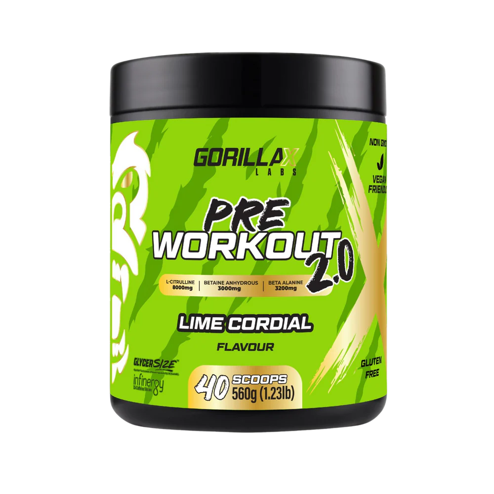 GORILLA X LABS PRE WORKOUT 2.0