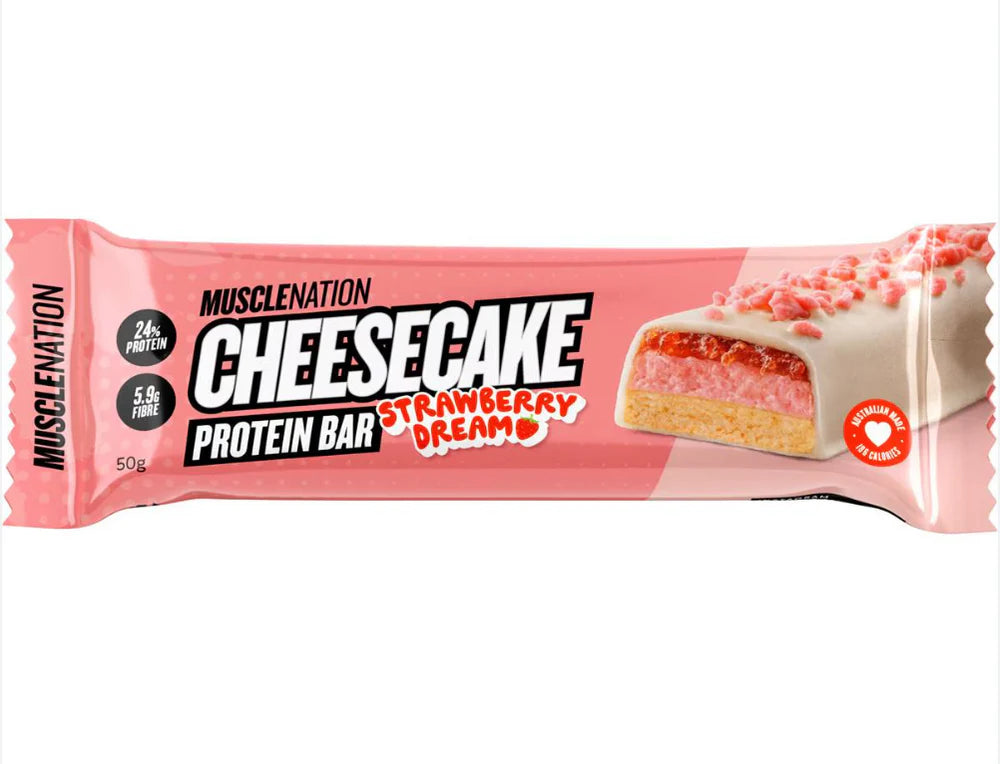 MUSCLE NATION CHEESECAKE PROTEIN BAR