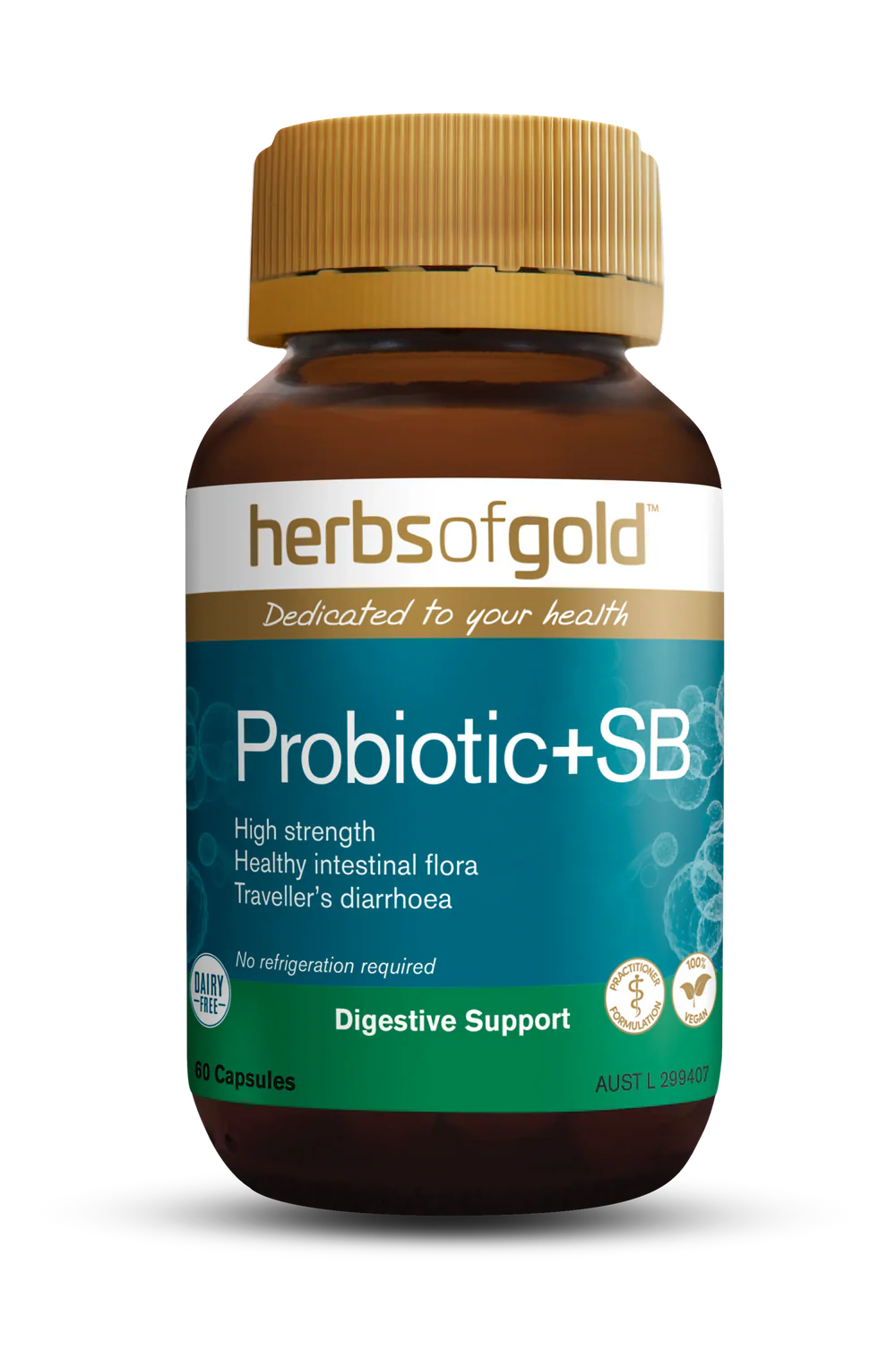 HERBS OF GOLD PROBIOTIC + SB