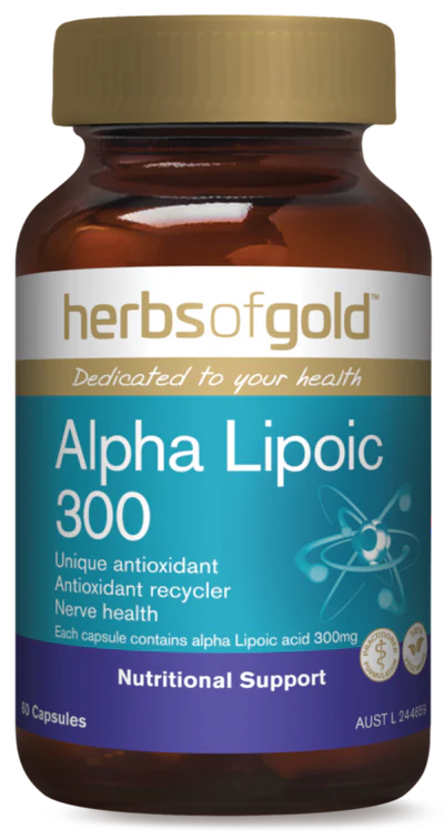 HERBS OF GOLD ALPHA LIPOIC 300