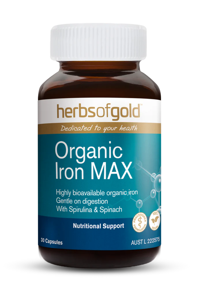 HERBS OF GOLD ORGANIC IRON MAX