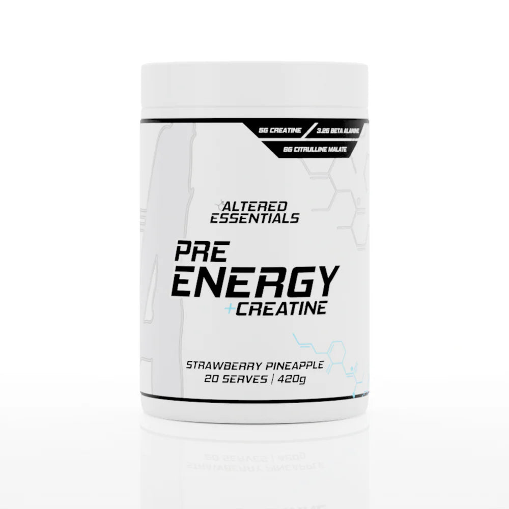 ALTERED NUTRITION PRE ENERGY + CREATINE